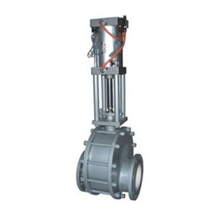 氣動陶瓷雙閘板閥 氣動陶瓷雙閘板閥